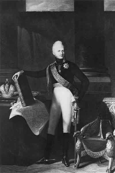 Ж.Л.Монье. Портрет императора Александра I. 1806
