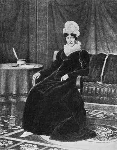 Графиня В.Н.Головина. Автопортрет. 1810-е годы
