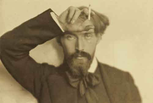 Я.Булгак. Портрет художника Я.Т. 1912. Бромсеребряная печать
