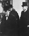 Х.Н.Андерсен и У.Черчилль на борту судна Датской Восточно-азиатской компании «Феония». 1914