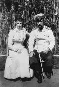 Император Николай II и императрица Мария Федоровна. 1914