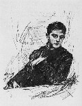 В.А.Серов. Портрет Д.В.Философова. 1899