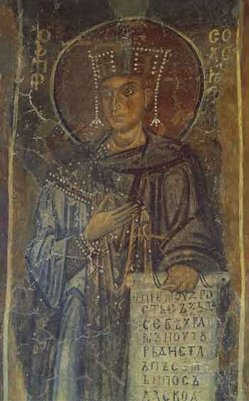 Пророк Соломон. Фреска. 1108/1109
