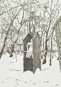 М.В.Добужинский. Летний сад зимой. 1922. Литография из альбома «Петербург в двадцать первом году» (1923)