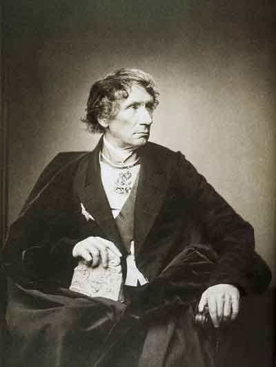 Лео фон Кленце. 1856. Фотография Франца Ханфштангля
