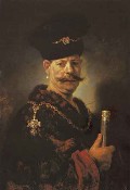 Рембрандт Харменс ван Рейн. Знатный славянин, или Ян Собесский. 1637. Холст, масло. Национальная галерея. Вашингтон