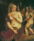 Тициан. Венера перед зеркалом. 1557–1558. Холст, масло. Национальная галерея. Вашингтон
