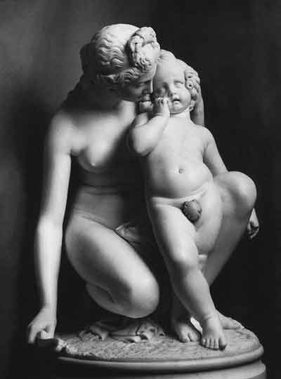 Жан Жак Прадье. Венера и Амур. Мрамор. 1836
