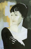 Ю.П.Анненков. Портрет Анны Ахматовой. 1921