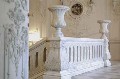Парадная лестница Большого Царскосельского дворца. Деталь с монограммой «МА». Архитектор И.Монигетти. 1860–1863