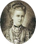 Датская принцесса Дагмар. Фотогравюра. 1864