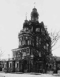Москва. Церковь Успения на Покровке. Фото 1935 года. Разобрана в 1936 году