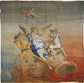 Неизвестный автор. Нимфа, ведущая лошадей. Создана для украшения кабинета императора Александра I в Зимнем дворце. 1821