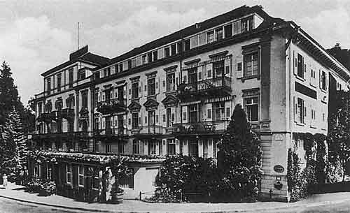 Баденвейлер. Отель «Зоммер», где 15 июля 1904 года скончался А.П.Чехов
