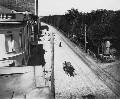 Вид на Смоленский бульвар с крыши дома В.Г.Шухова на углу Смоленского бульвара и 1-го Неопалимовского переулка. 1900-е годы