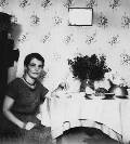 Н.В.Варбанец дома. 1956. Архив М.Л.Козыревой