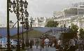 За последнее десятилетие Москва очень изменилась. Не пощадили даже Манежную площадь. Фото В.Некрасова. Август 2004