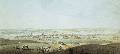 Вид Царицына с саратовской дороги. 1803. Акварель