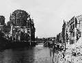 Развалины Кафедрального собора на реке Шпрее. Берлин. Май 1945 года
