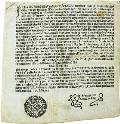 Индульгенция Родриго де Борджиа. Испания. 1477. Пергамен. Собрание РГБ