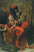 А.Харламов. Музыкант-неаполитанец. 1870-е годы. Холст, масло. ГРМ