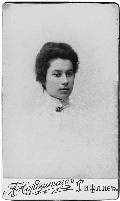 Гимназистка Юлия Флоренская. 1901