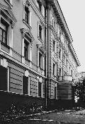 Здание на Б.Грузинской улице, в котором находилось Общежитие студентов имени Императора Николая II, где П.А.Флоренский жил в 1900–1902 годах
