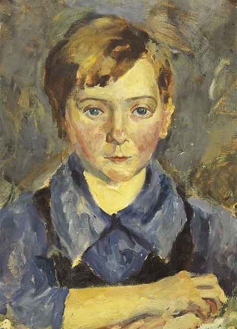 Портрет Зои Нестеровой. 1928–1929. Картон, масло