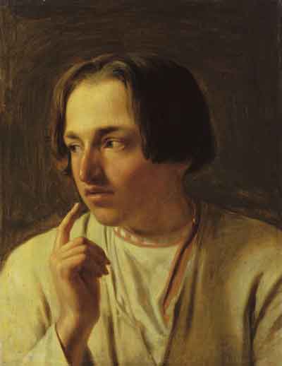 А.Г.Венецианов. Крестьянский мальчик. 1830-е годы. Холст, масло
