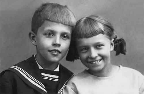 Олег и Римма Богдановы-Дуловы. 1940
