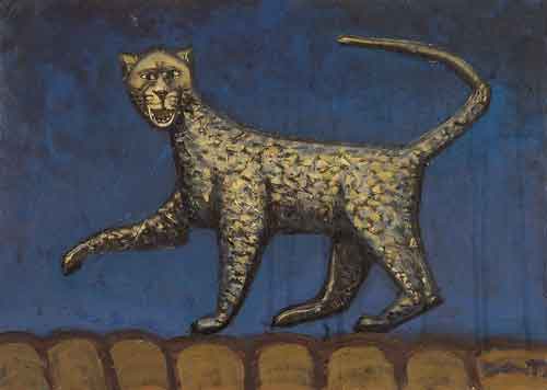 Ю.Соостер. Леопард. 1959
