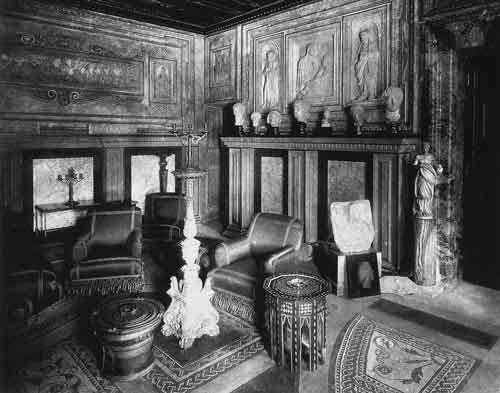 Мраморная гостиная в Палаццо Строганов. Фотография Данези. Около 1910 года

