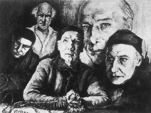 О.Форш. Синтетический портрет Андрея Белого. 1933–1934
