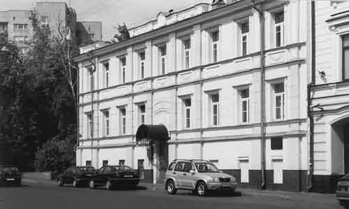 Дом Марконетов по ул. Спиридоновка, д.6. 2005. Фото Б.Егорова
