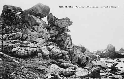   (   .. ... 1905). : Primel.  Pointe de la D?capitation  Le Rocher d?capit? [.      ]
