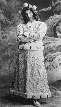 Н.И.Забела-Врубель в роли Снегурочки. Фотография 1900-х годов