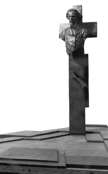Проект памятника В. С. Соловьеву. 1996. Фрагмент
