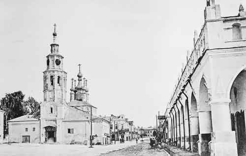 Калуга. Церковь Никиты мученика. Почтовая открытка. Начало ХХ века
