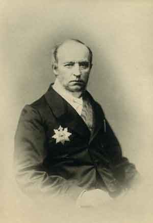 В.Ф.Одоевский. Литография П.Бореля с фотографии С.Левицкого. 1860-е годы
