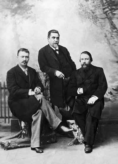 А.К.Глазунов, В.И.Сафонов, М.М.Ипполитов-Иванов. 1890-е годы
