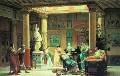 Гюстав Буланже. Репетиция игры на флейте у е.и.в. принца Наполеона в атриуме его дома на авеню Монтень. 1861. Холст, масло
