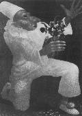 А.Алексеев. Пульчинелло. Иллюстрация к сказке Г.Х.Андерсена «Лунные картинки». 1942. Акватинта