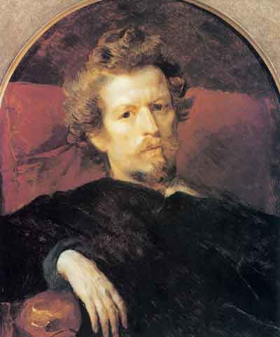 К.П.Брюллов. Автопортрет. 1848
