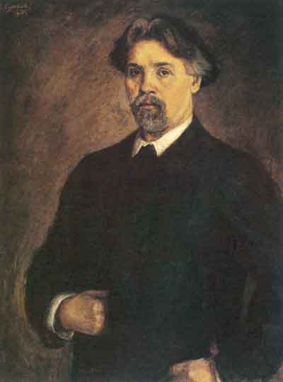 В.И.Суриков. Автопортрет. 1915
