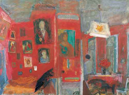 И.В.Голицын. Красная комната. 1994
