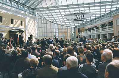  	Празднование 200-летия  со дня  рождения  А.С.Пушкина  и открытия музея после реконструкции и реставрации. 1999
