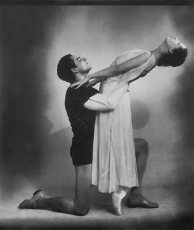 Джульетта в балете «Ромео и Джульетта» на музыку С.Прокофьева. Ромео — С.Кузнецов
