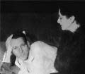 Михаил Афанасьевич и Елена Сергеевна Булгаковы. 27 февраля 1940 года. Фото К.Венца