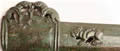 Ножны с изображением животных, деталь. Бронза, литье. VIII–XII века