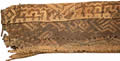 Ножны с орнаментом. Береста, выскабливание. XIV век